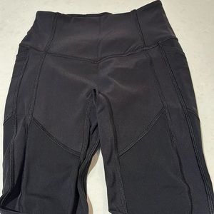 Lululemon Black Leggings Sz 2